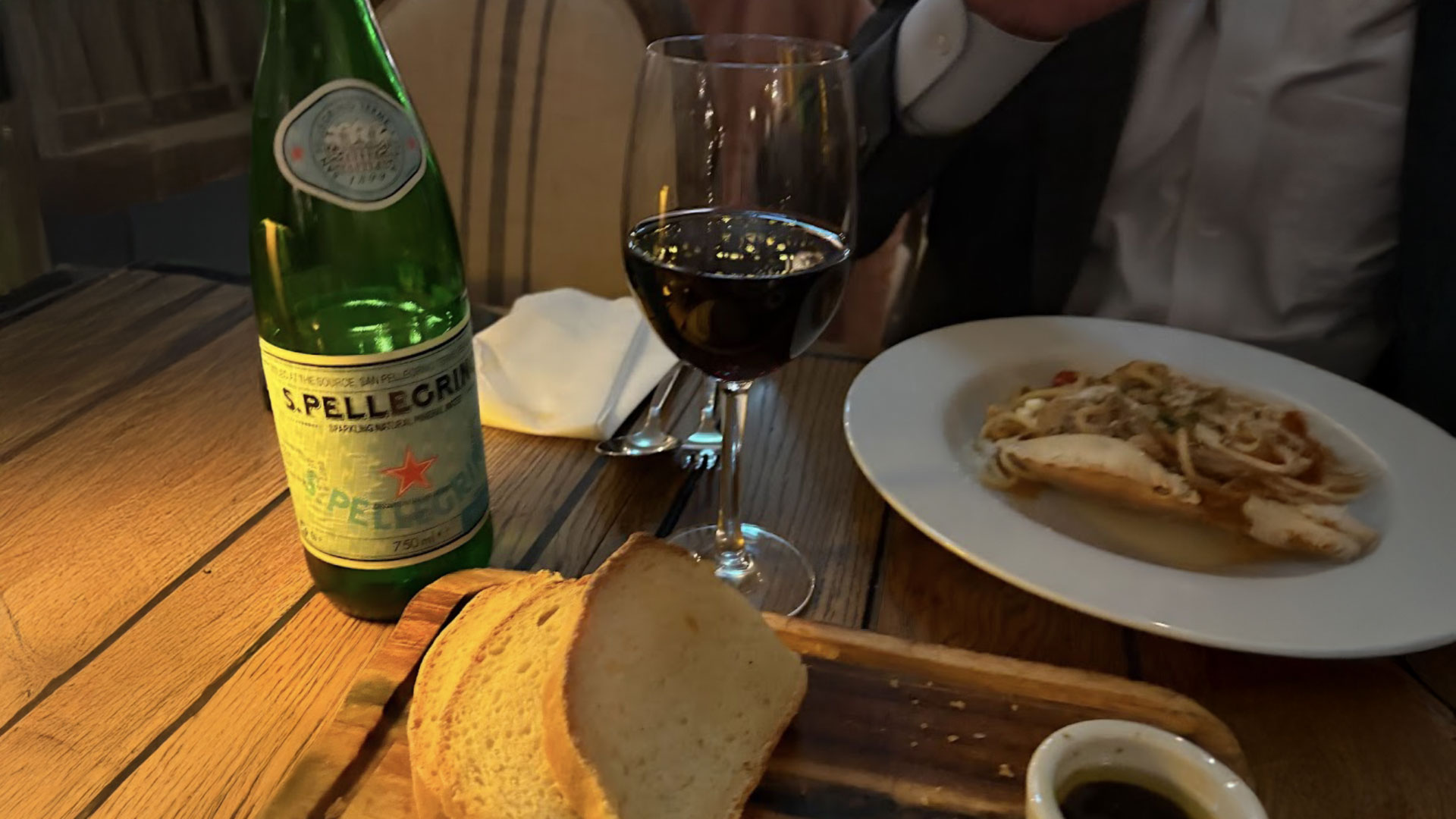 Business lunch in Farringdon