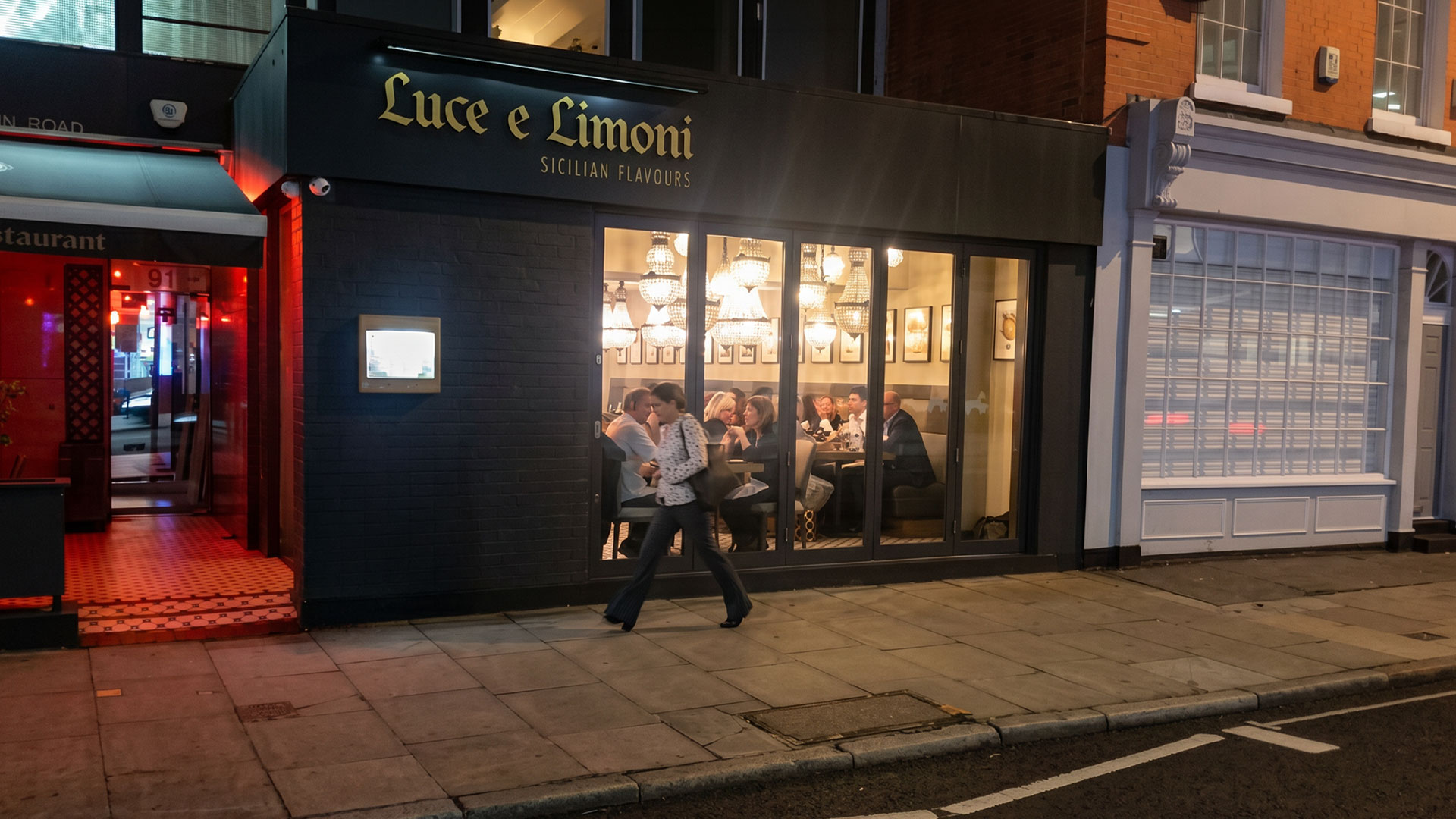 Night time at Luce e Limoni